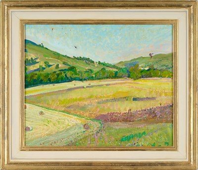 Lot 80 - Piers Browne (1949-2024) “Hayfields Below...