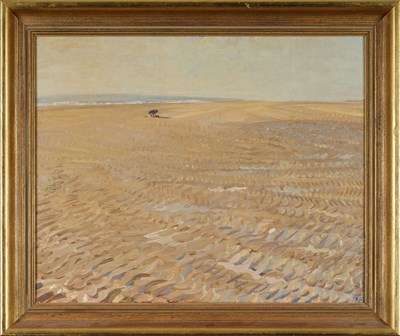 Lot 86 - Piers Browne (1949-2024) Building sandcastles...