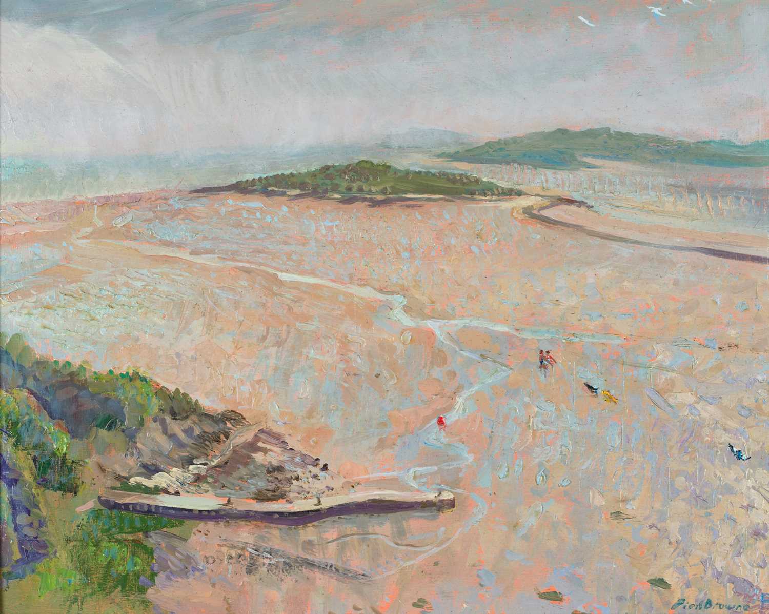 Lot 89 - Piers Browne (1949-2024) “Sea Fret Rolling...