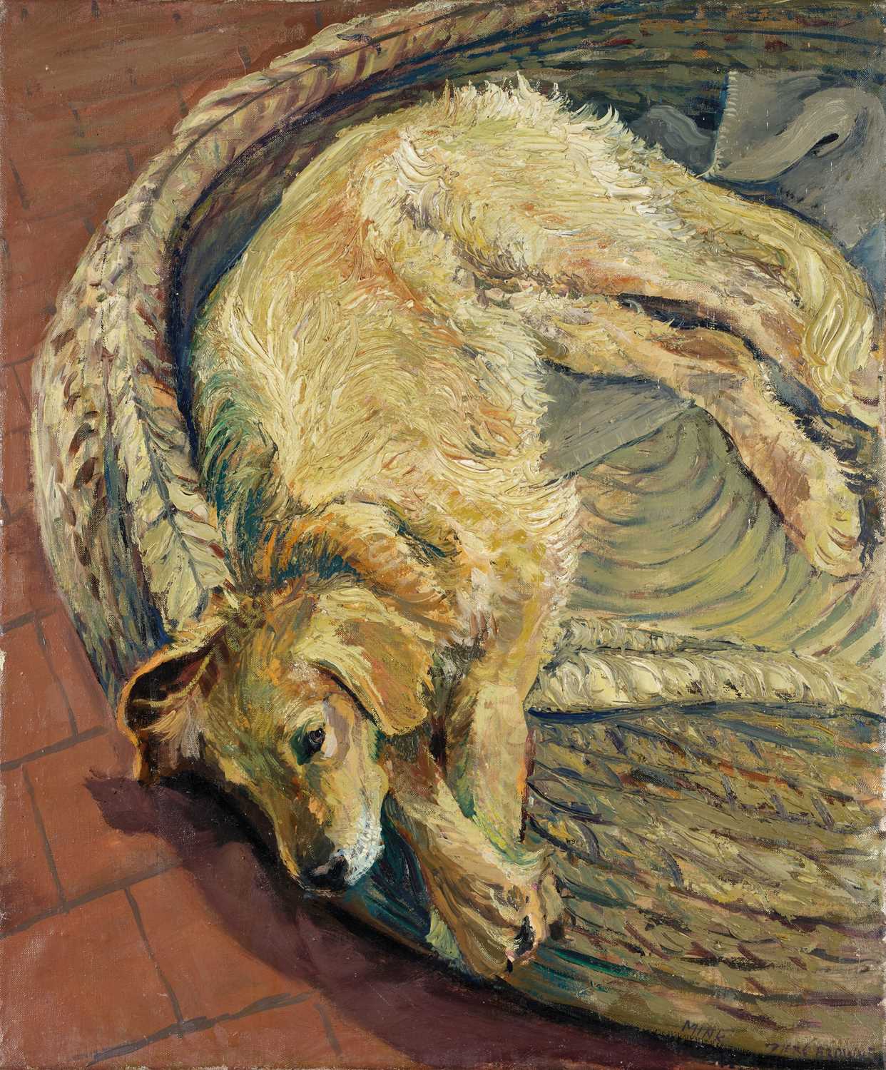 Lot 102 - Piers Browne (1949-2024) “Mink” Signed and...