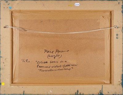Lot 96 - Piers Browne (1949-2024) “Olive Trees in a...
