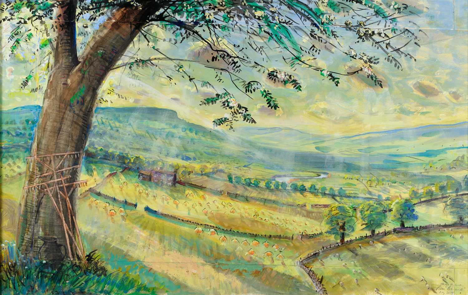Lot 81 - Piers Browne (1949-2024) “Idyllic Wensleydale...