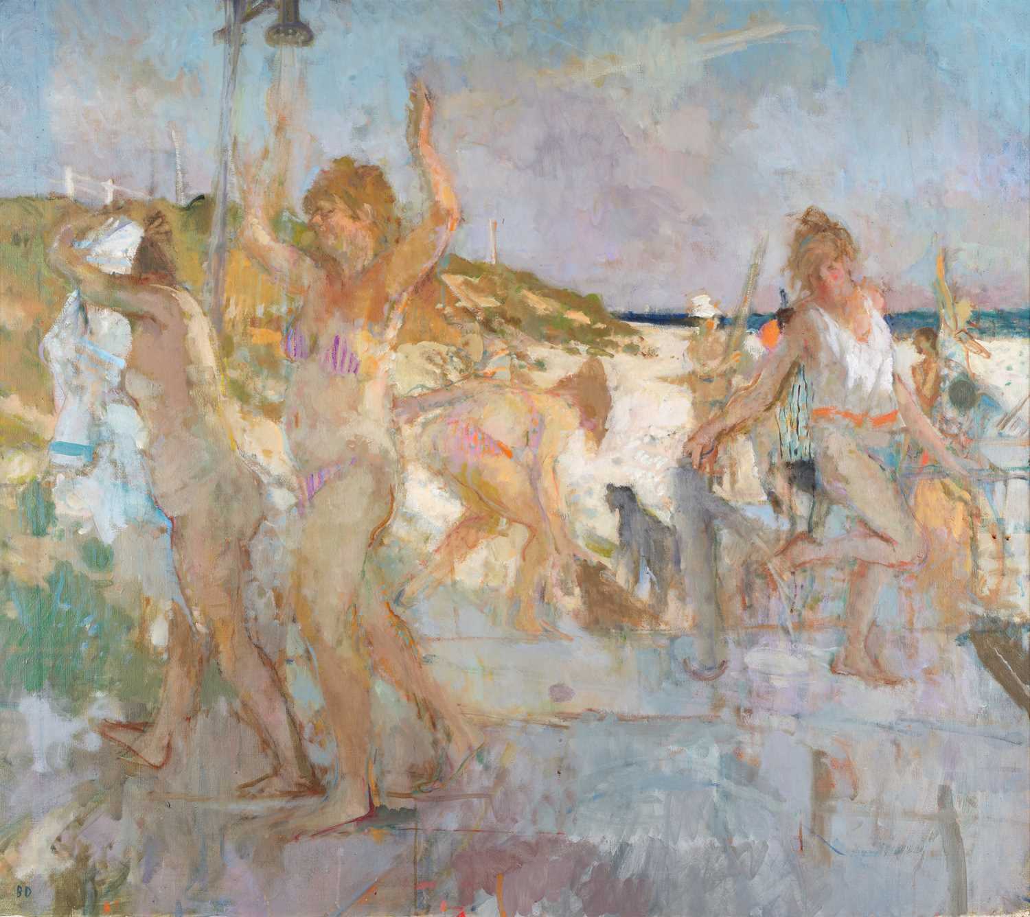 Lot 106 - Bernard Dunstan RA, PPRWA (1920-2017) “Shower...