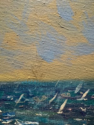 Lot 91 - Piers Browne (1949-2024) Still life of lilies...