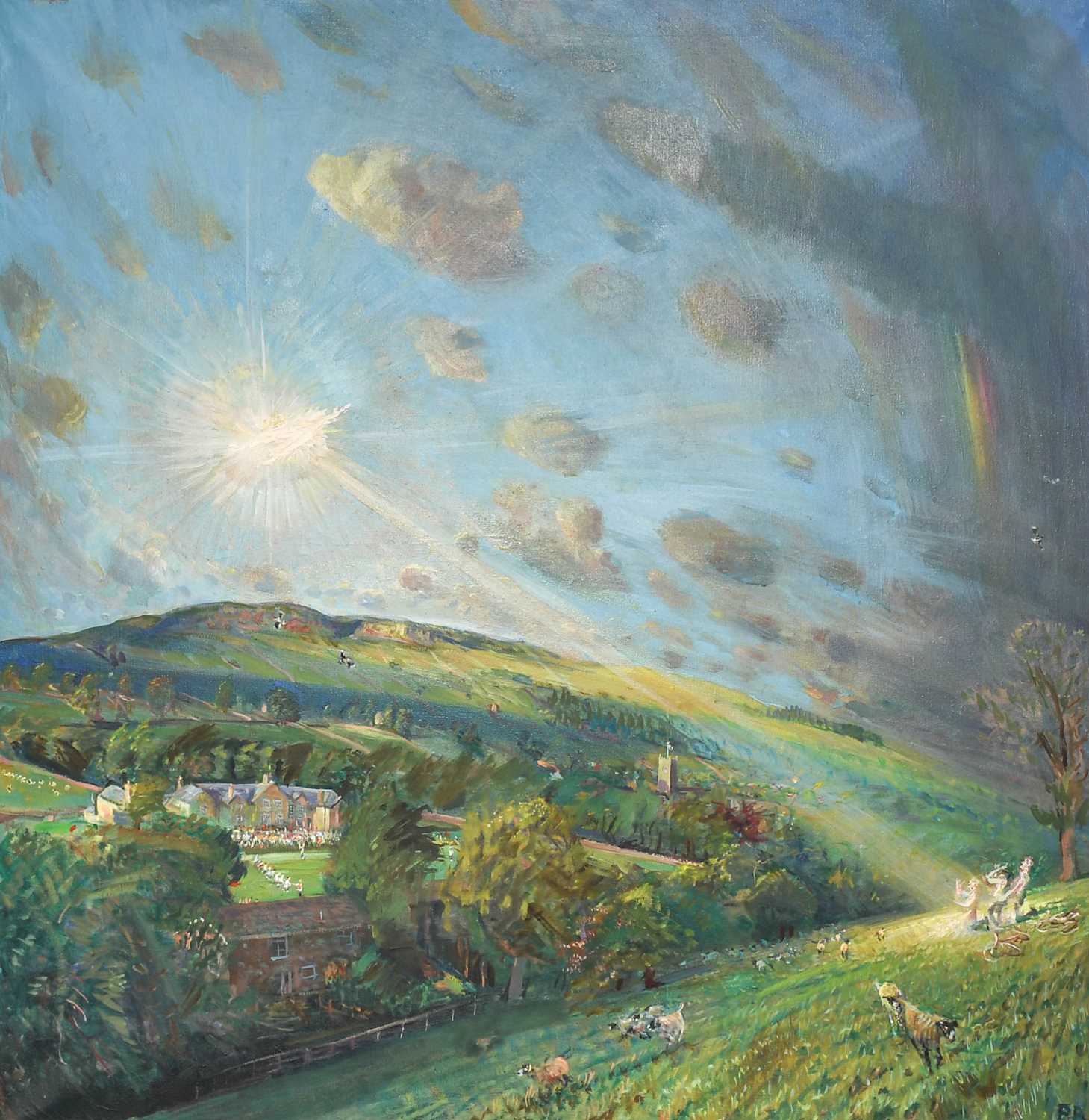 Lot 82 - Piers Browne (1949-2024) “The Shepherds Being...