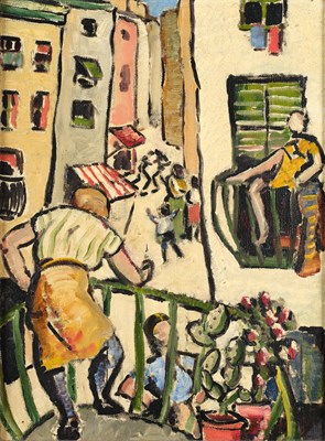 Lot 1113 - Barbara Stone (20th Century) “St Tropez”...