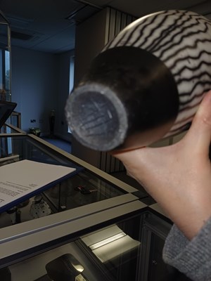 Lot 538 - Ashraf Hanna (b. 1967): A Naked Raku Vessel,...