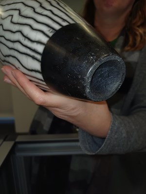 Lot 538 - Ashraf Hanna (b. 1967): A Naked Raku Vessel,...