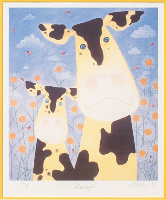 Lot 383 - After Mackenzie Thorpe (b.1956) "Daisy's"...