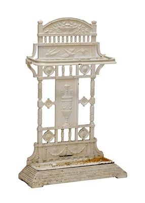 Lot 548 - A Victorian Coalbrookdale-Style Cast Iron...