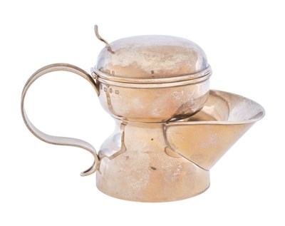 Lot 97 - A Victorian Silver Shaving Mug