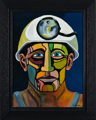 Lot 9 - David Wilders (Contemporary) "Creases of Coal...