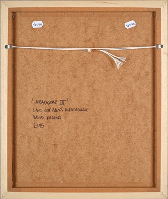Lot 7 - David Wilders (Contemporary) "Headgear III"...
