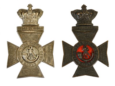 Lot 93 - A Victorian Shoulder Belt Plate to the King's...