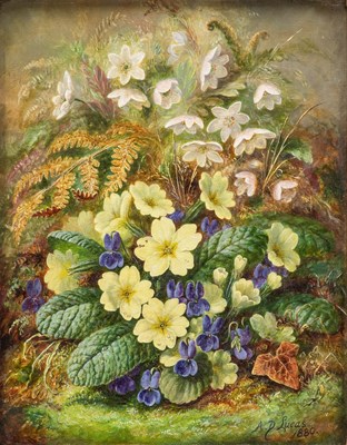 Lot 363 - Albert Durer Lucas (1828-1918) Still life of...