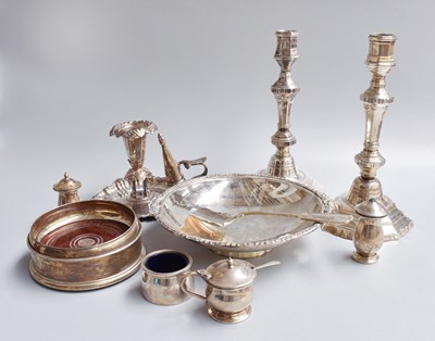Lot 118 - A Collection of Assorted Silver and Silver...