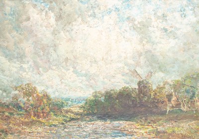 Lot 369 - John Falconer Slater (1857-1937) River...