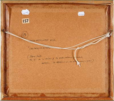 Lot 131 - David McClure RSA, RSW (1926-1998) Scottish...