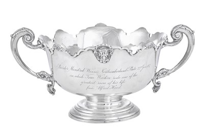 Lot 8 - A George V Silver Two-Handled Cup