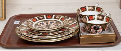 Lot 266 - Eleven Pieces of Royal Crown Deby Imari...