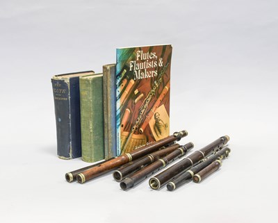 Lot 43 - Flutes A Collection Of Various Complete And Incomplete Examples