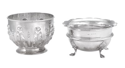 Lot 32 - A Victorian Silver Bowl and a George V Silver Bowl
