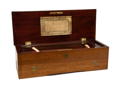 Lot 80 - A Fine B. A. Bremond Musical Box, Playing Eight Operatic Airs