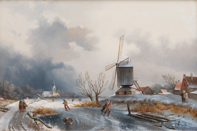 Lot 448 - Manner of Charles Henri Joseph Leickert...