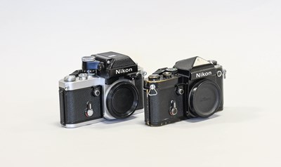 Lot 216 - Nikon F2 Two Camera Bodies