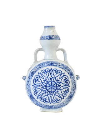 Lot 56 - A Chinese Porcelain Double Gourd Moonflask...