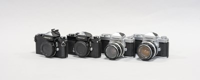 Lot 188 - Nikkormat Three FT Cameras