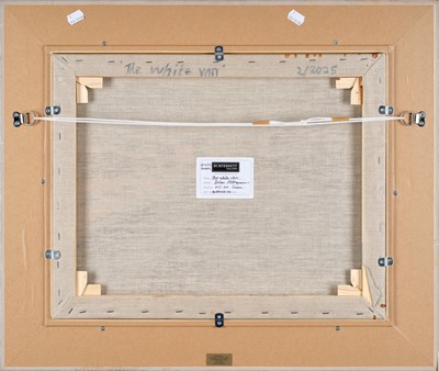 Lot 71 - Brian Alderman (b.1954) "The White Van" Signed,...