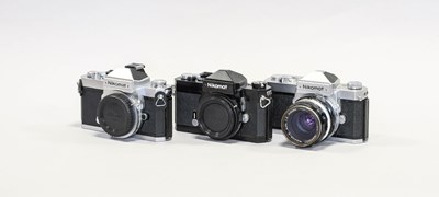 Lot 191 - Nikomat Two FT Cameras