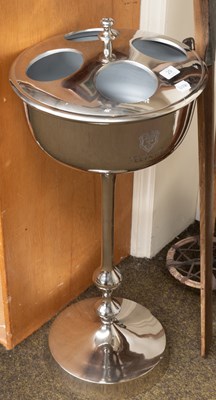 Lot 29 - A Reproduction Chrome and Metal Bottle Cooler...