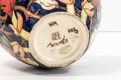 Lot 520 - Modern Moorcroft Pottery Enrapture Pattern...