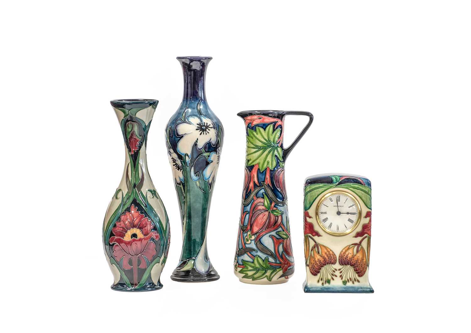 Lot 523 - Modern Moorcroft Pottery Buslem Poppy Pattern...
