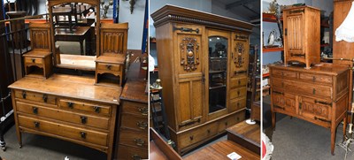 Lot 505 - An Early 20th Century Four Piece Bedroom Suite,...