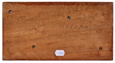 Lot 115 - Brian Willsher (1930-2010) "Saraband" Signed,...