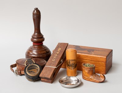 Lot 42 - Various Treen Items and other Collectables,...