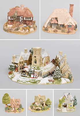 Lot Lilliput Lane: various boxed models including '...