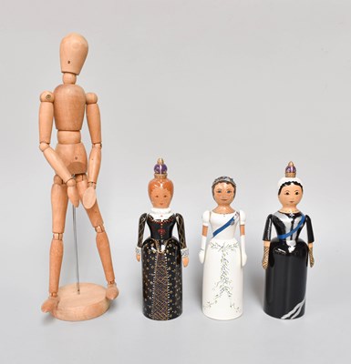 Lot 43 - A Modern Artists Lay Figure, 33cm high,...