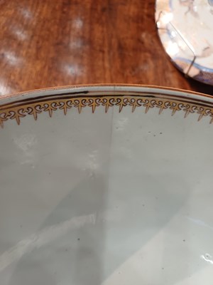 Lot 31 - A Chinese Porcelain Punch Bowl, Qianlong,...