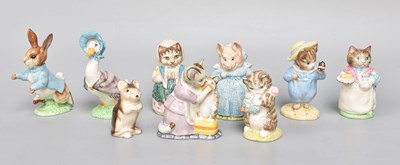Lot 58 - A Collection of Beswick Beatrix Potter Figures,...