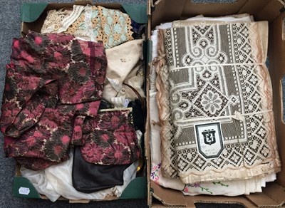 Lot 1131 - Assorted Textiles, Costume Accessories and...
