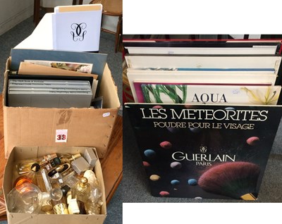 Lot 217 - Guerlain Paris Scent Bottles, Advertising...