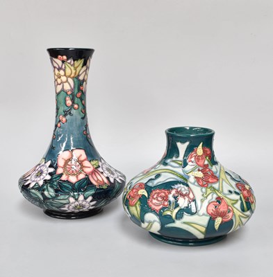 Lot 46 - A Modern Moorcroft Vase, in the Carousel...