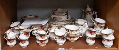 Lot 22 - Royal Albert 'Old Country Roses' Part...