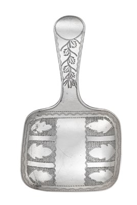 Lot 2032 - A George III Silver Caddy-Spoon
