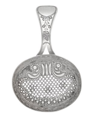 Lot 2038 - A George III Silver Caddy-Spoon
