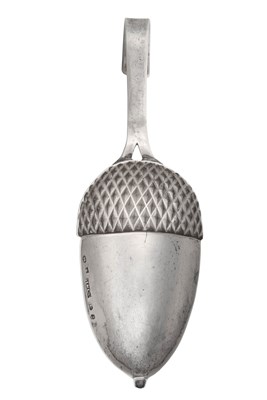 Lot 2027 - A George III Silver Caddy-Spoon